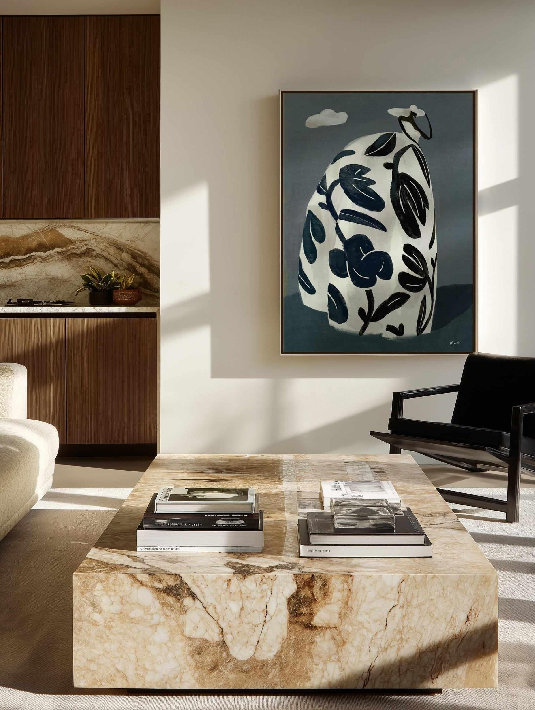 Storm Approaching by Marco Marella | Framed Canvas Art Print from Olive et Oriel where you can shop wallpaper and artworks online