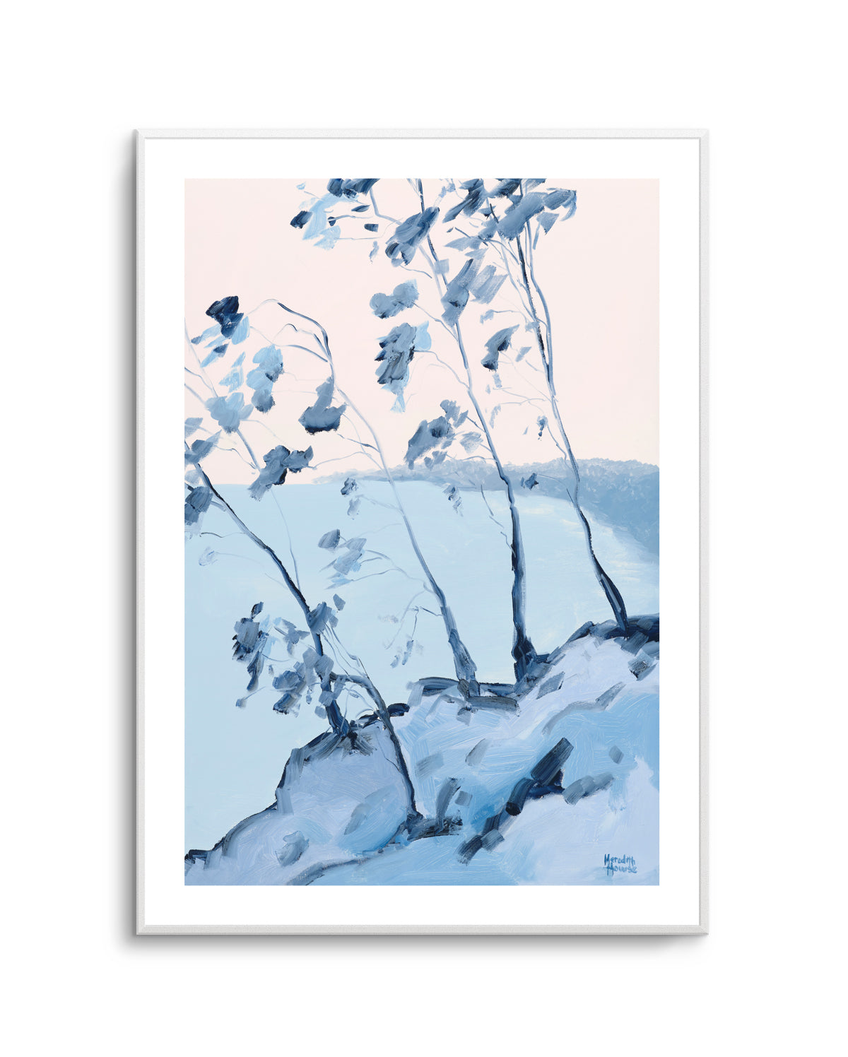 Straddie in Blue by Meredith Howse | Art Print