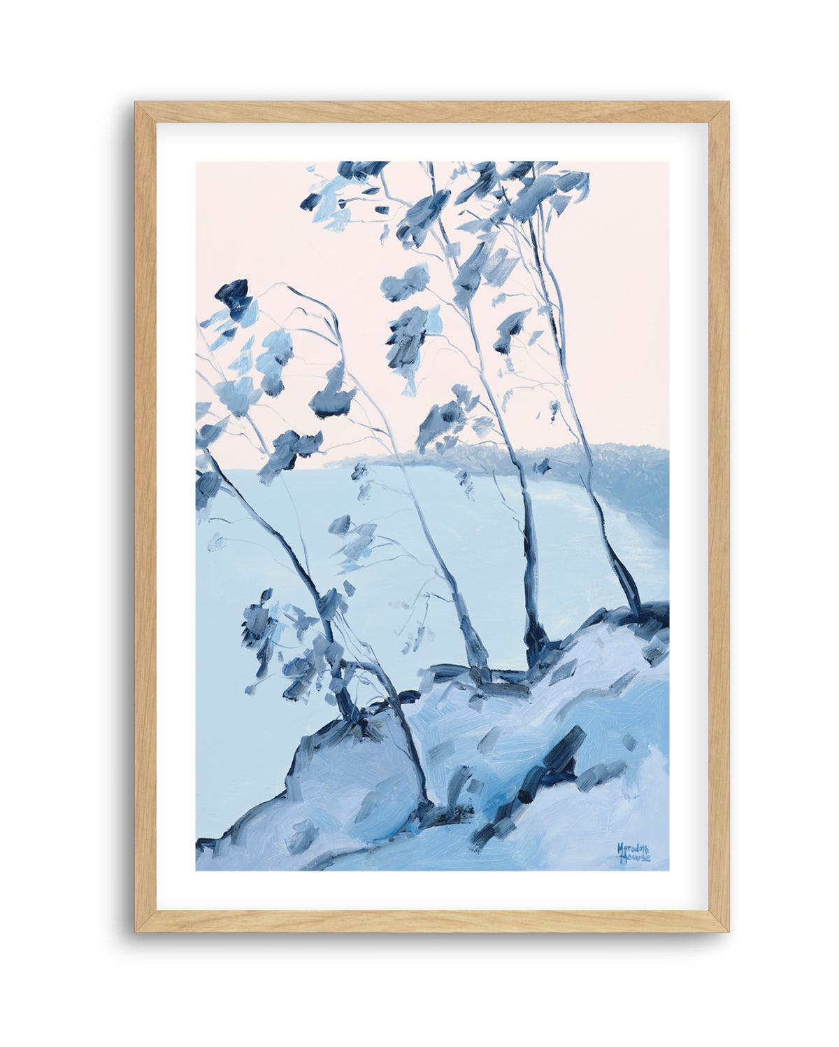 Straddie in Blue by Meredith Howse | Art Print