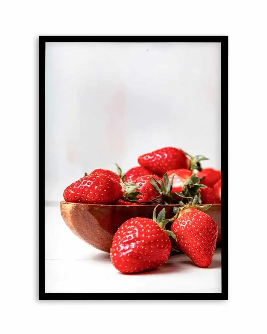 Strawberries Art Print from Olive et Oriel where you can shop wallpaper and artworks online