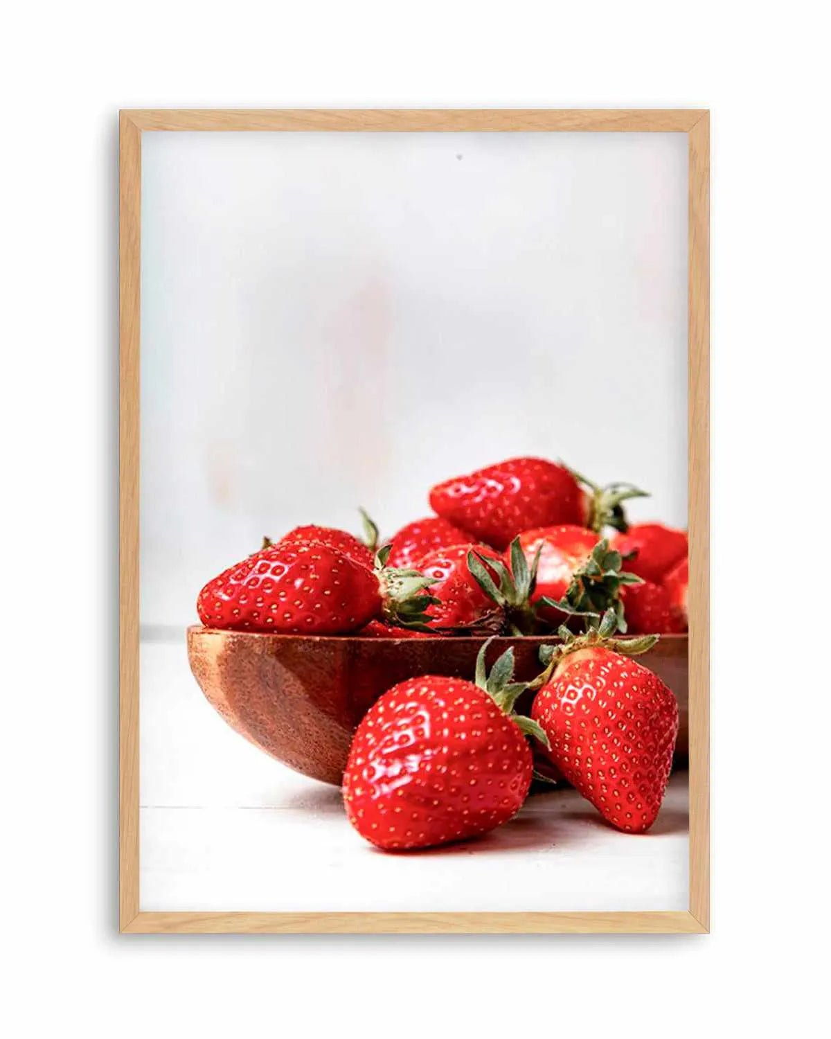 Strawberries Art Print from Olive et Oriel where you can shop wallpaper and artworks online