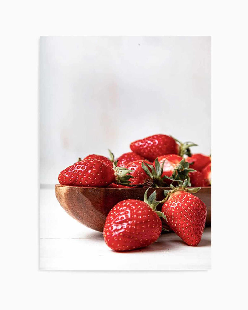 Strawberries Art Print