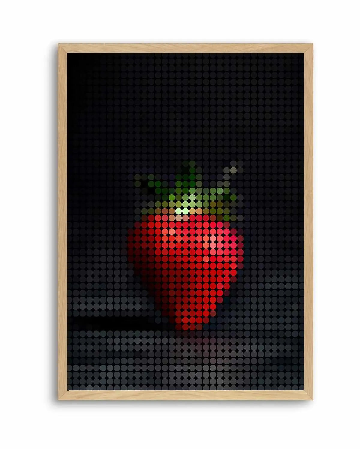 Strawberry Dots | Art Print from Olive et Oriel where you can shop wallpaper and artworks online