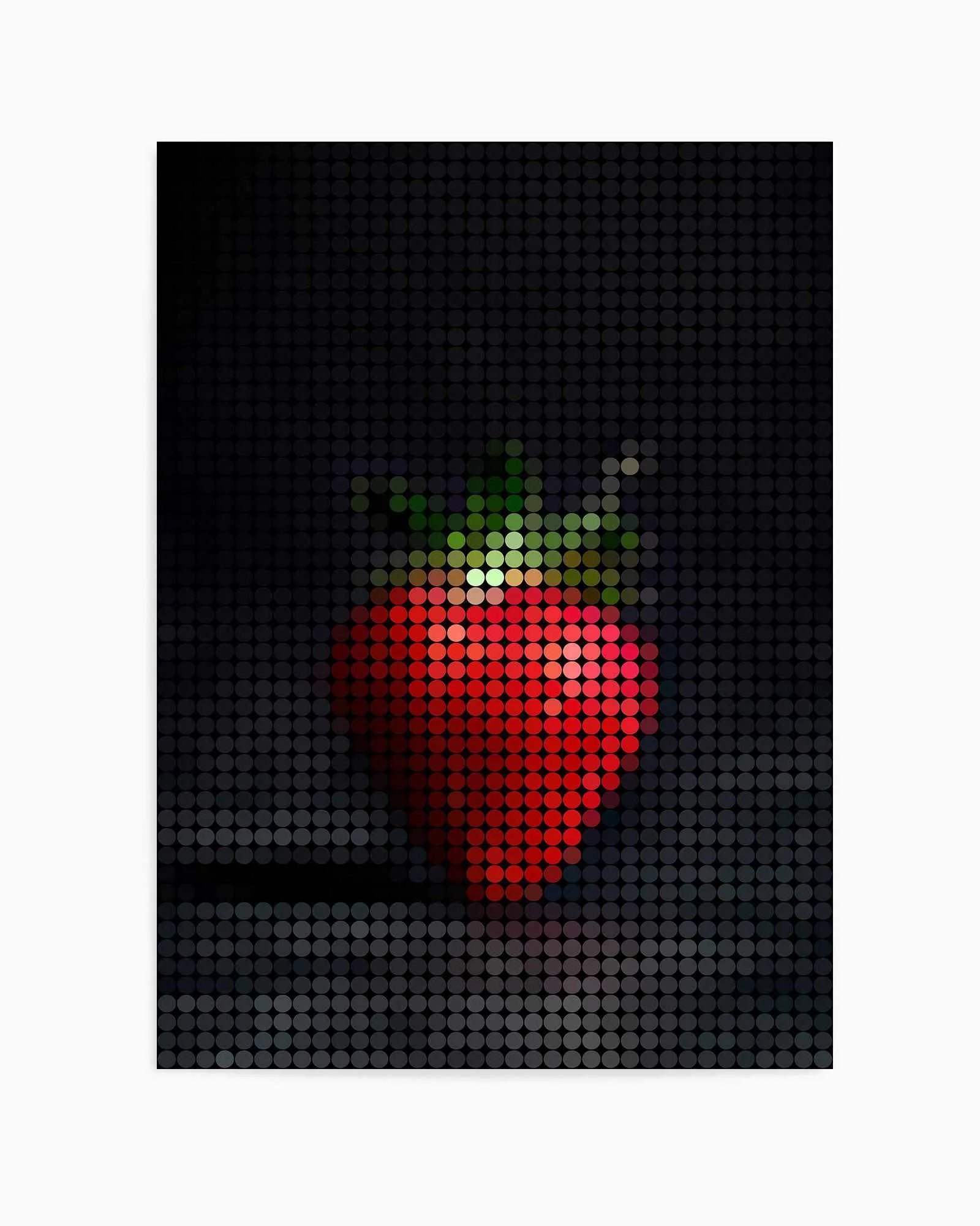 Strawberry Dots | Art Print from Olive et Oriel where you can shop wallpaper and artworks online