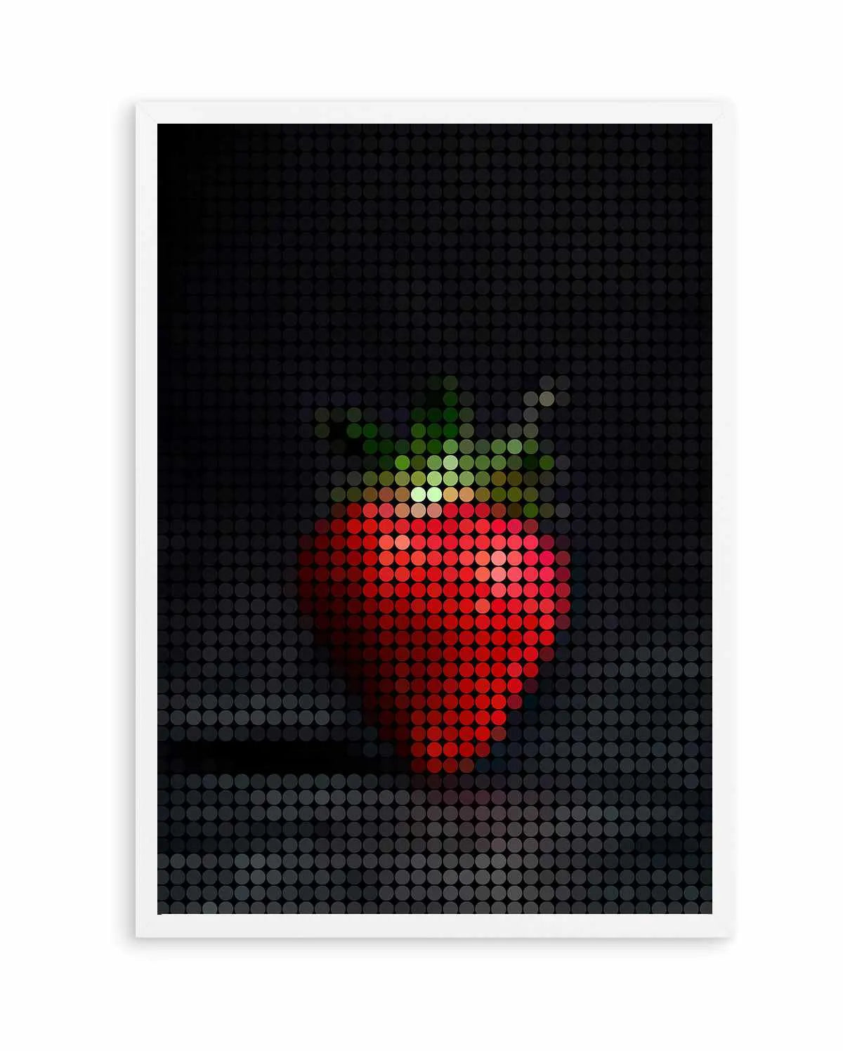 Strawberry Dots | Art Print from Olive et Oriel where you can shop wallpaper and artworks online