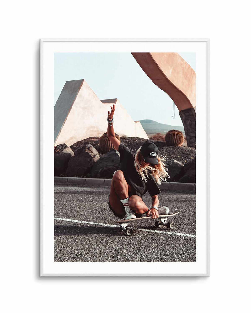 Street Skate by Marina Brisset Art Print