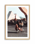 Street Skate by Marina Brisset Art Print