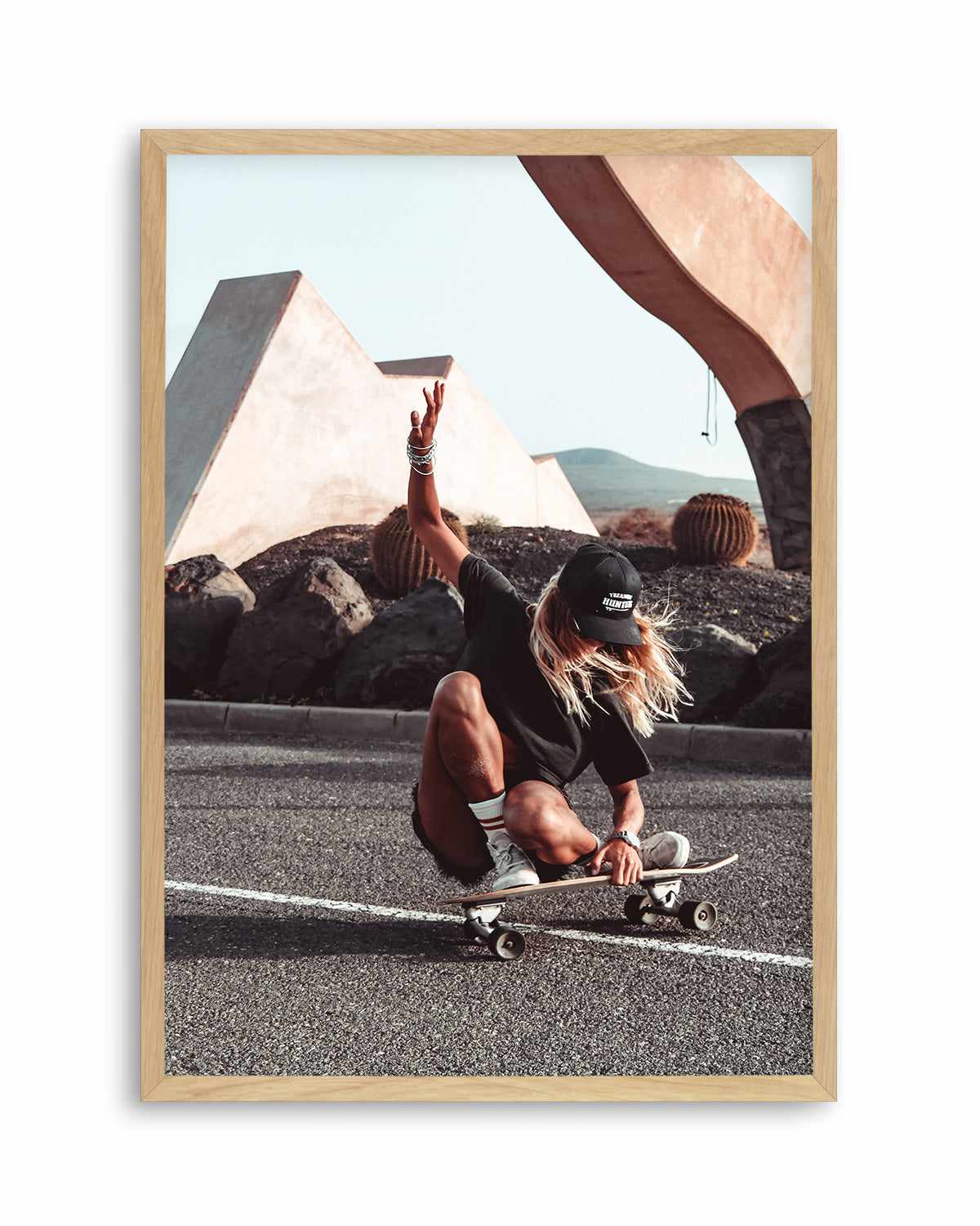 Street Skate by Marina Brisset Art Print