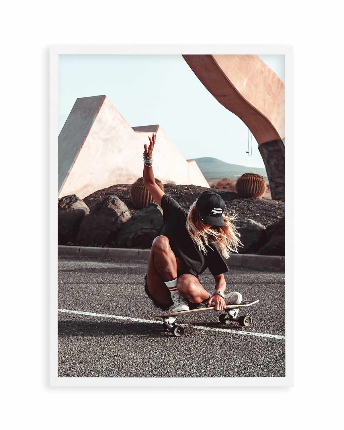 Street Skate by Marina Brisset Art Print