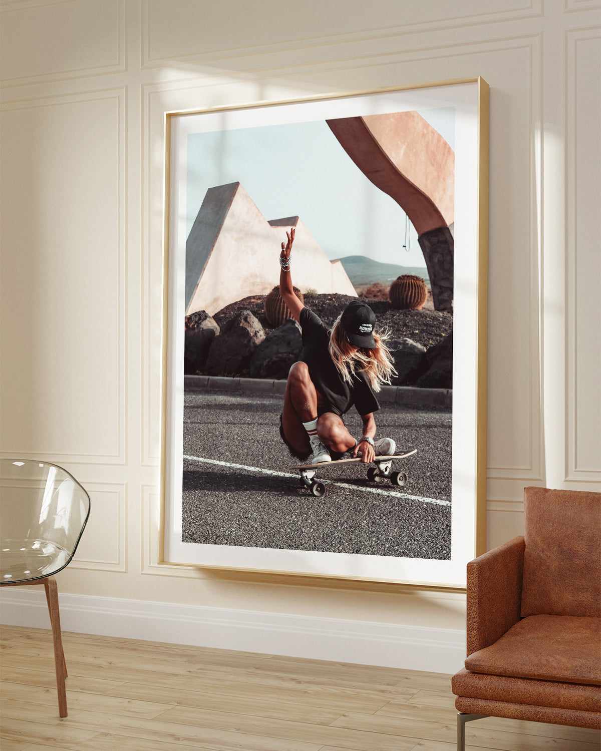 Street Skate by Marina Brisset Art Print