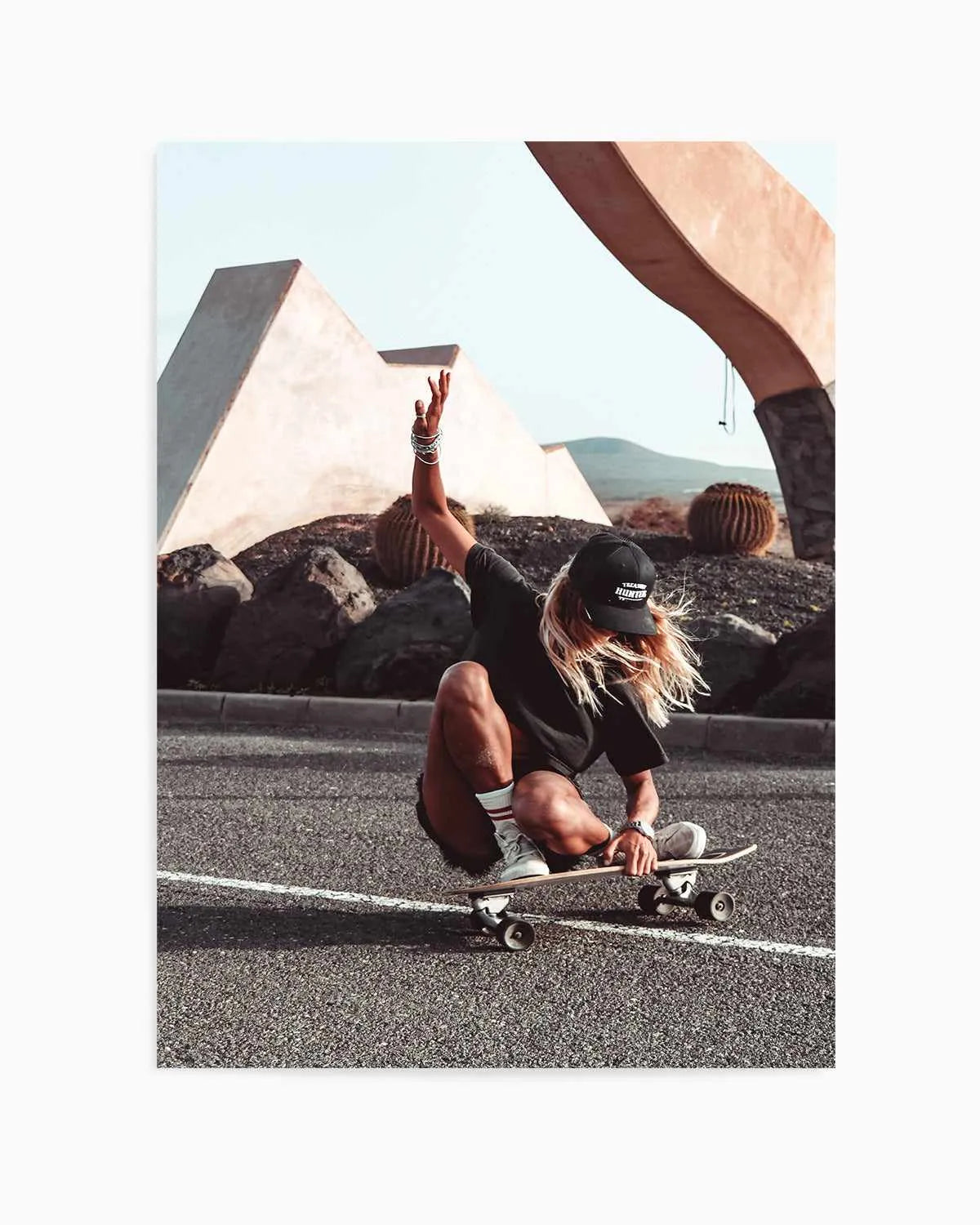 Street Skate by Marina Brisset Art Print from Olive et Oriel where you can shop wallpaper and artworks online