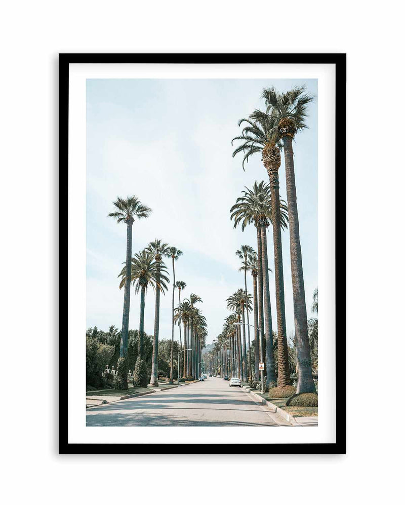 Streets of Palm Springs Art Print