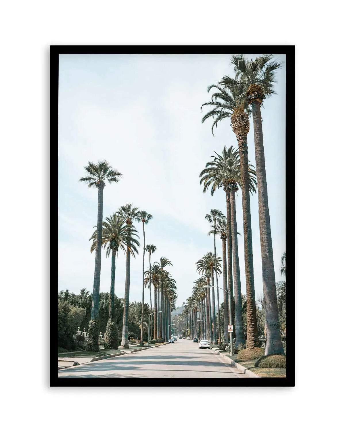 Streets of Palm Springs Art Print from Olive et Oriel where you can shop wallpaper and artworks online