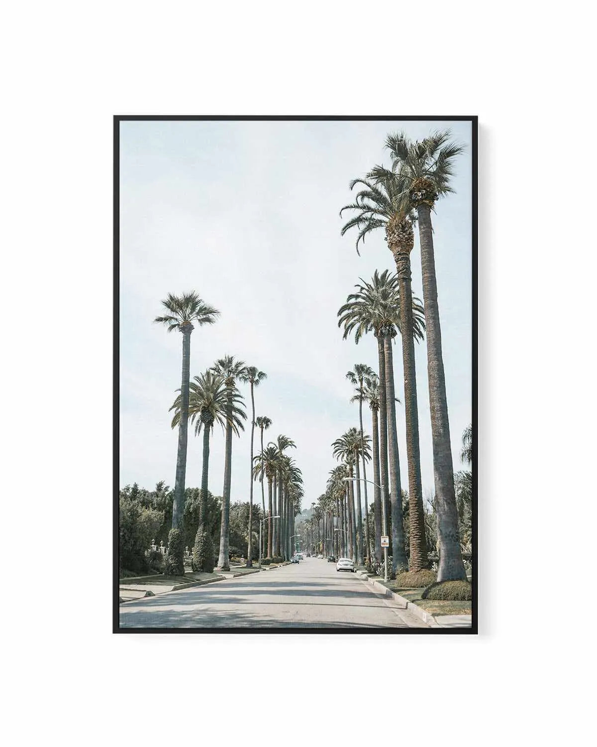 Streets of Palm Springs | Framed Canvas Art Print from Olive et Oriel where you can shop wallpaper and artworks online