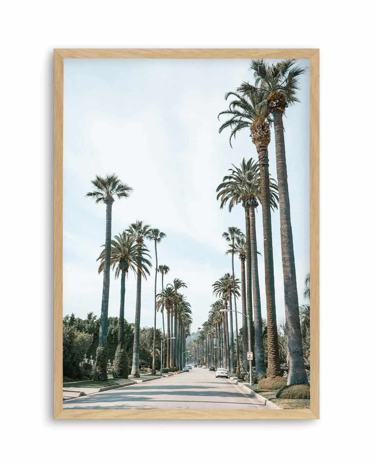 Streets of Palm Springs Art Print from Olive et Oriel where you can shop wallpaper and artworks online
