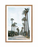 Streets of Palm Springs Art Print