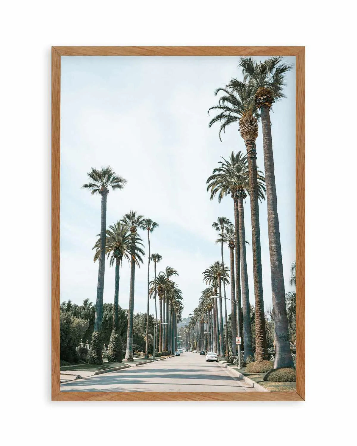 Streets of Palm Springs Art Print from Olive et Oriel where you can shop wallpaper and artworks online