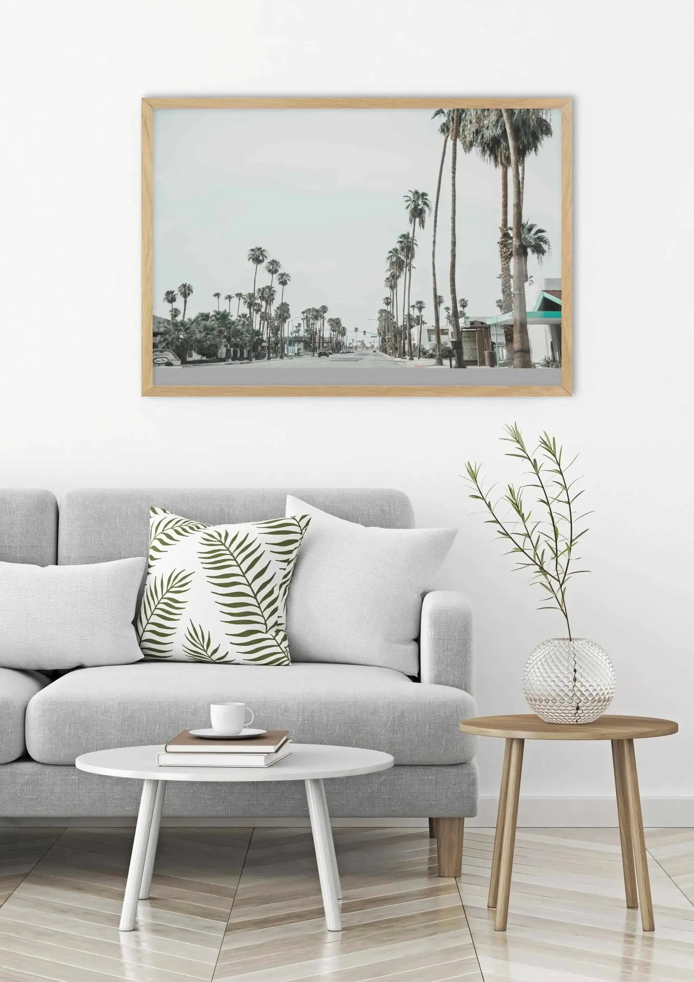 Streets of Palm Springs Art Print-PRINT-Olive et Oriel-Olive et Oriel-Buy-Australian-Art-Prints-Online-with-Olive-et-Oriel-Your-Artwork-Specialists-Austrailia-Decorate-With-Coastal-Photo-Wall-Art-Prints-From-Our-Beach-House-Artwork-Collection-Fine-Poster-and-Framed-Artwork