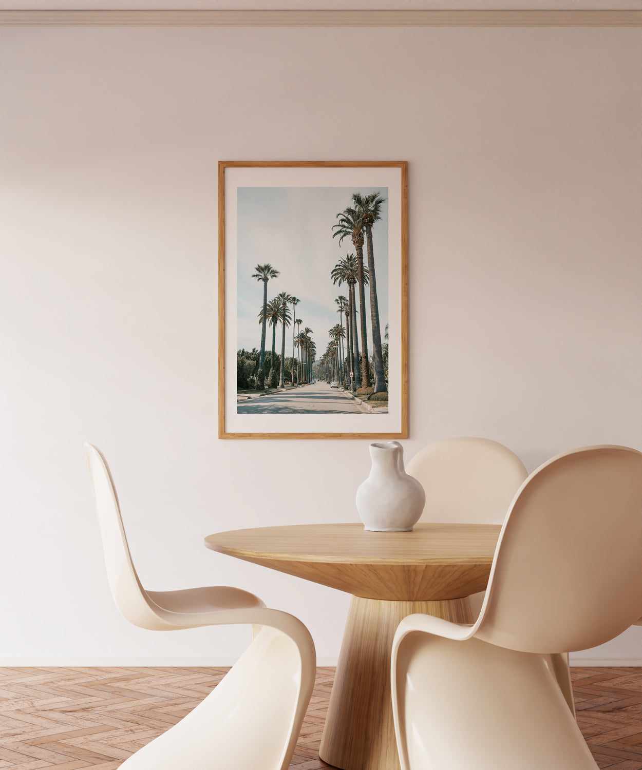 Streets of Palm Springs Art Print