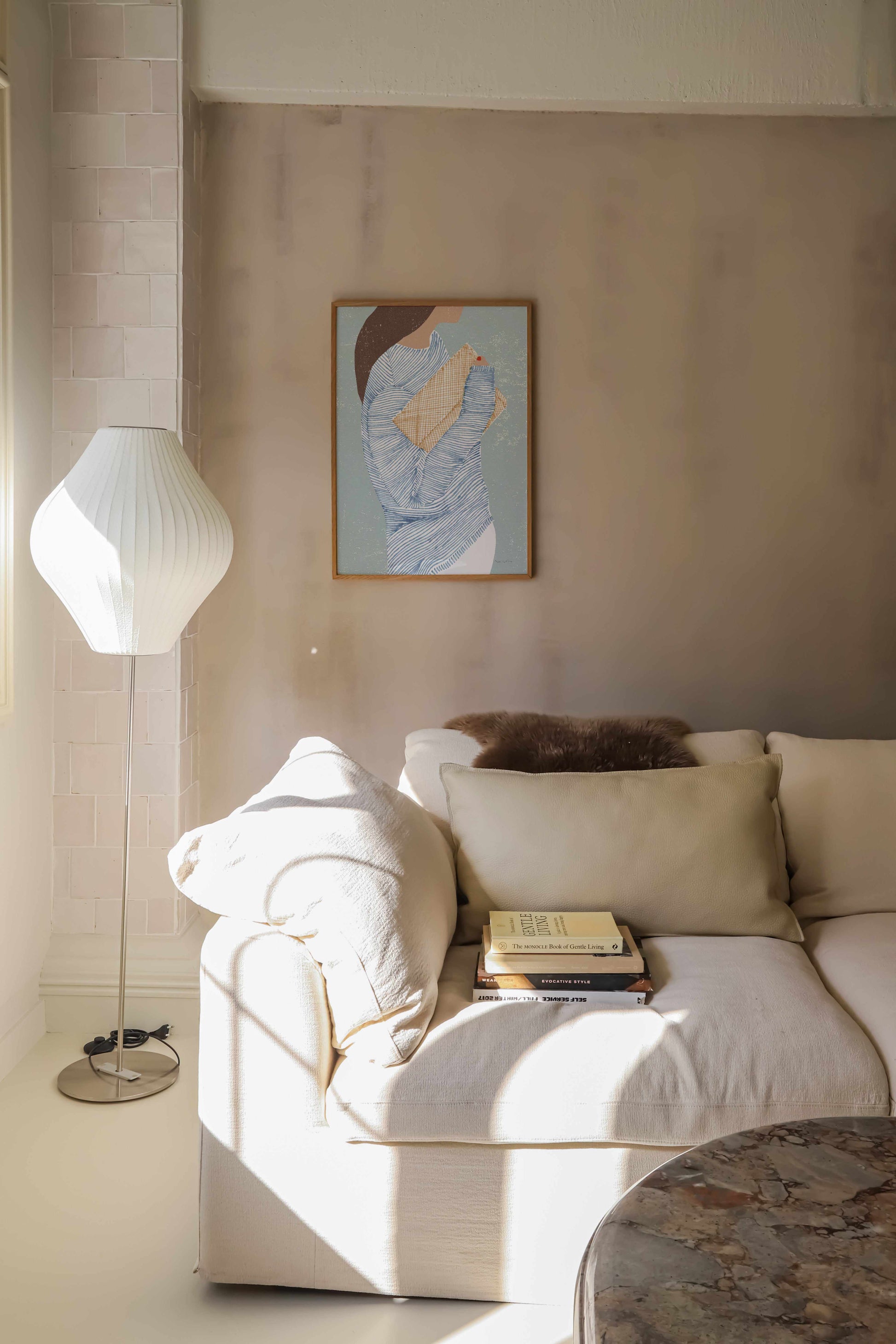 Striped I | Art Print from Olive et Oriel where you can shop wallpaper and artworks online