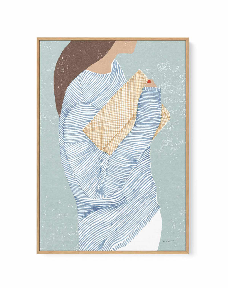 Striped I | Framed Canvas Art Print