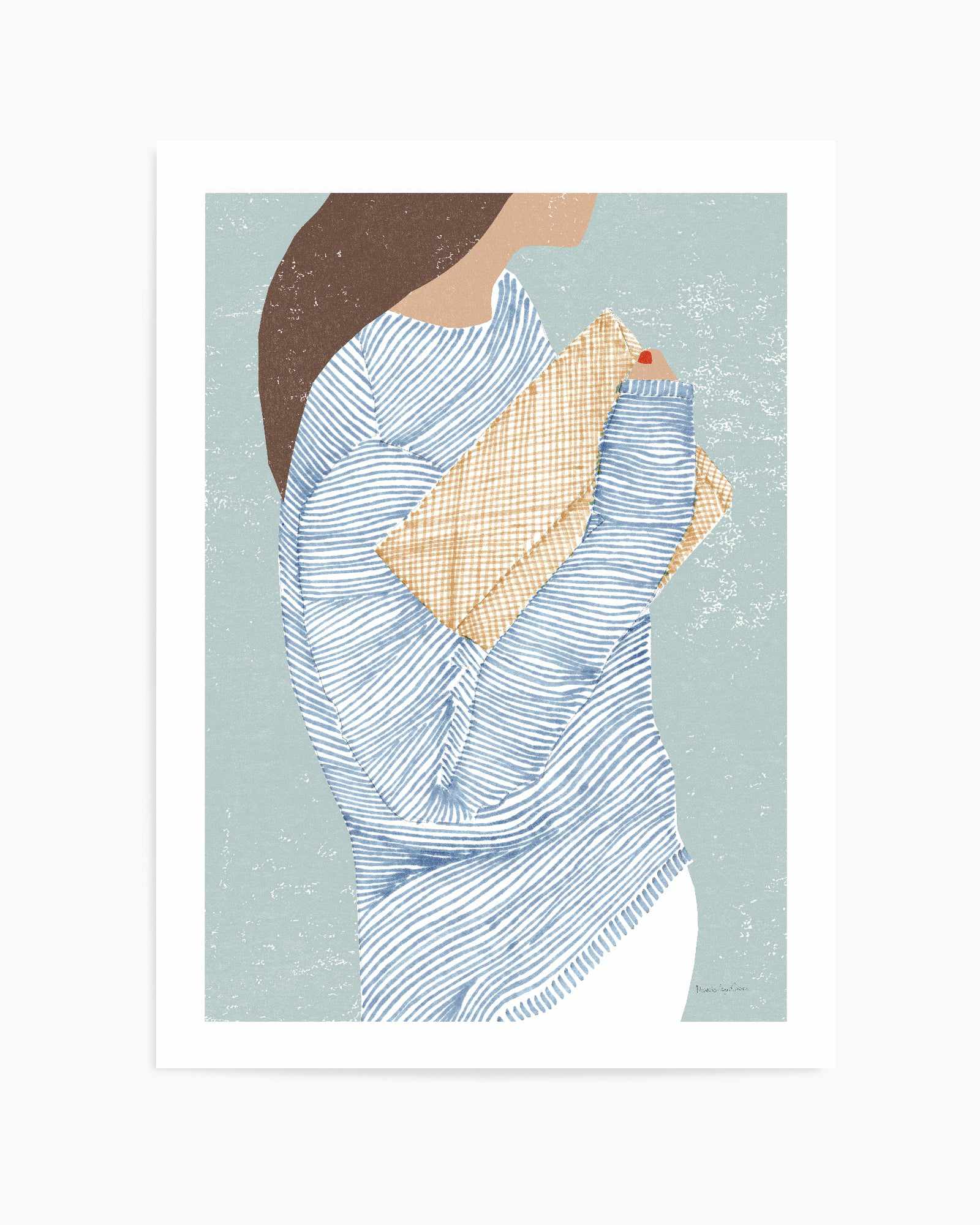 Striped I | Art Print from Olive et Oriel where you can shop wallpaper and artworks online