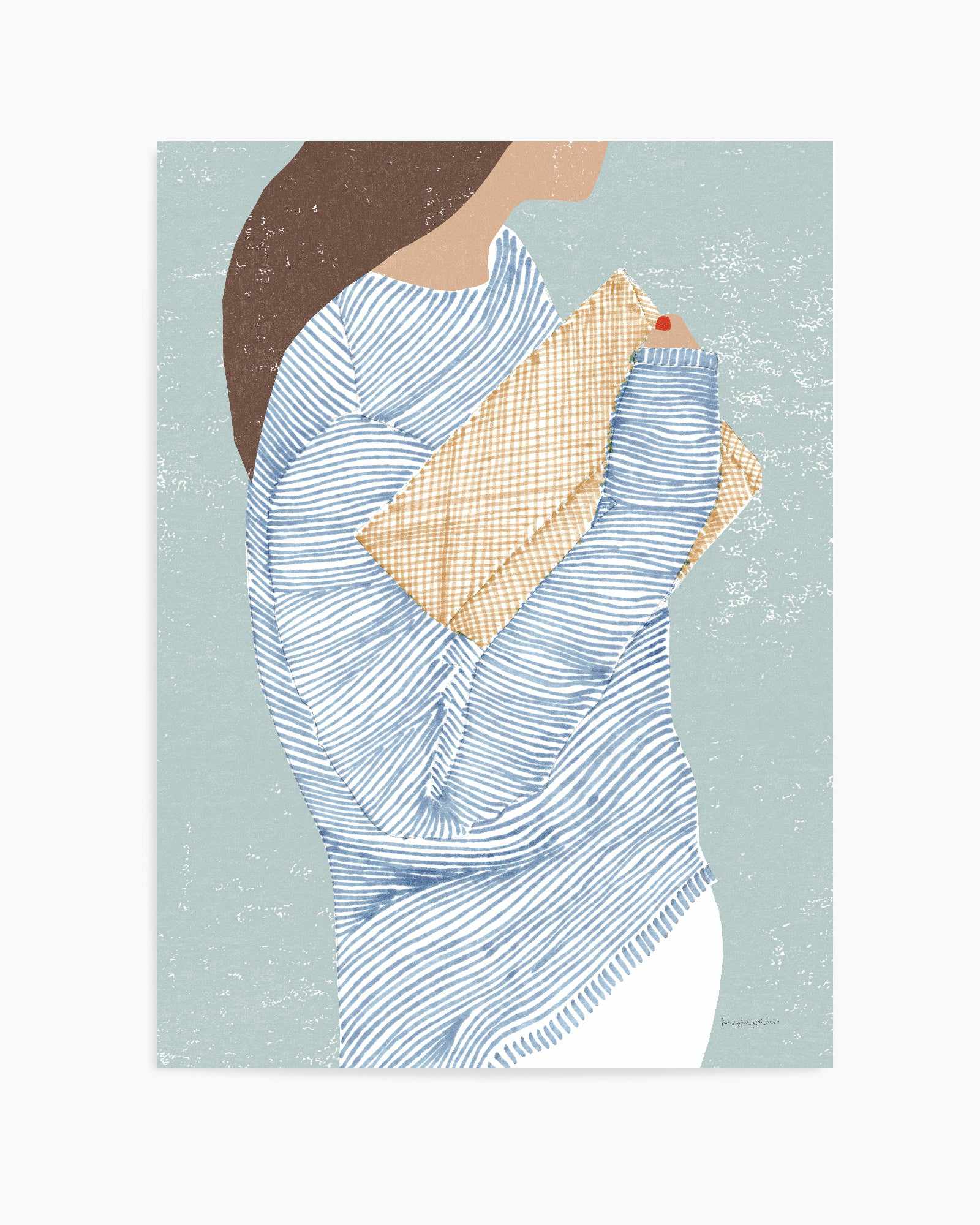 Striped I | Art Print from Olive et Oriel where you can shop wallpaper and artworks online