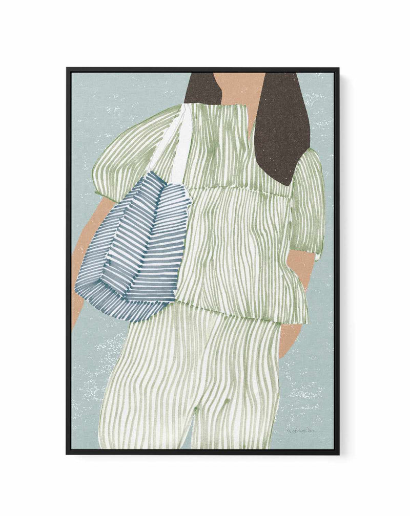 Striped II | Framed Canvas Art Print