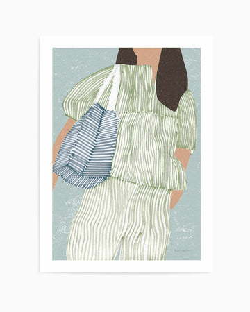 Striped II | Art Print from Olive et Oriel where you can shop wallpaper and artworks online