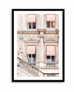 Striped Paris Awning By Grace Digital Art | Art Print