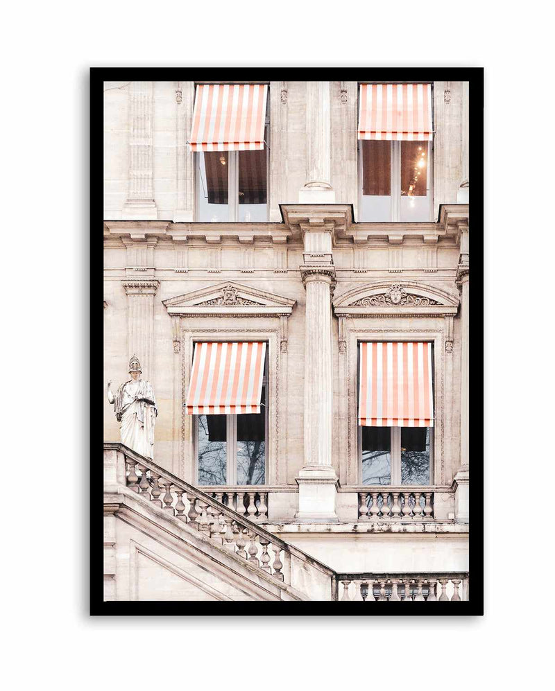 Striped Paris Awning By Grace Digital Art | Art Print