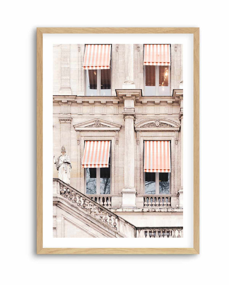 Striped Paris Awning By Grace Digital Art | Art Print