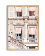 Striped Paris Awning By Grace Digital Art | Art Print