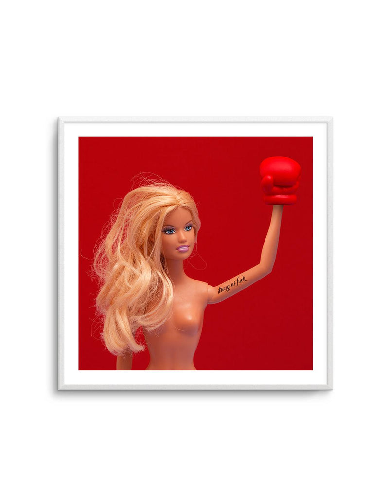 Strong AF by Julia Ramiro | Art Print from Olive et Oriel where you can shop wallpaper and artworks online