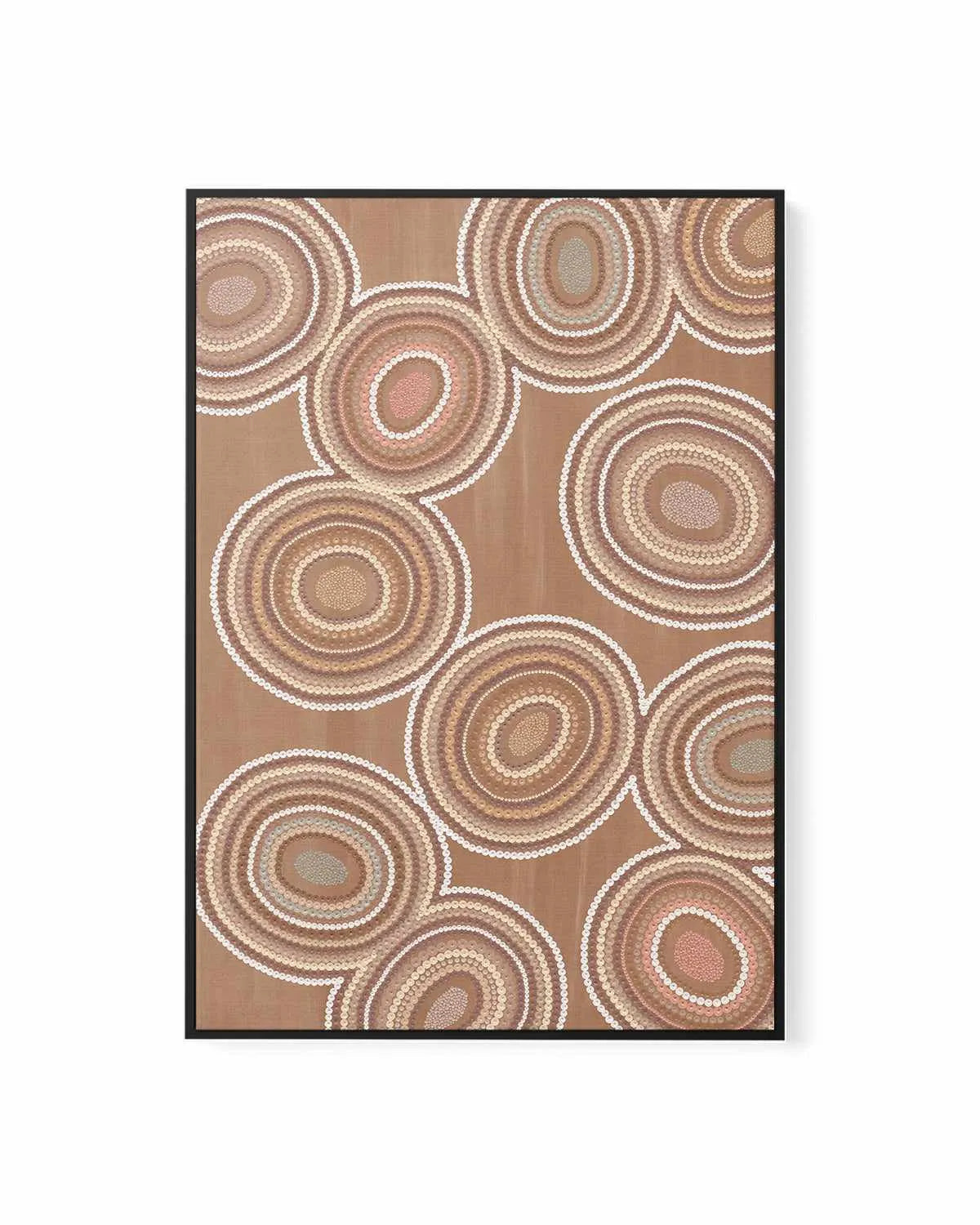 Stronger Together by Karissa Undy | Framed Canvas Art Print from Olive et Oriel where you can shop wallpaper and artworks online