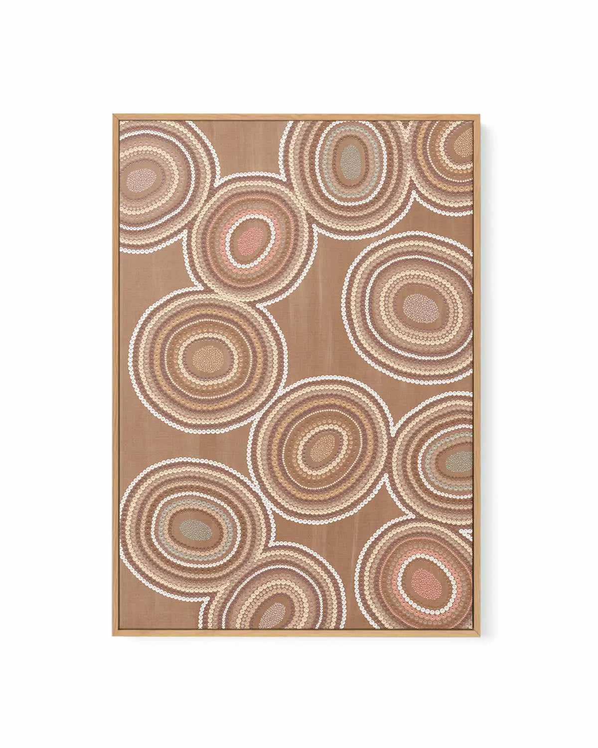 Stronger Together by Karissa Undy | Framed Canvas Art Print from Olive et Oriel where you can shop wallpaper and artworks online