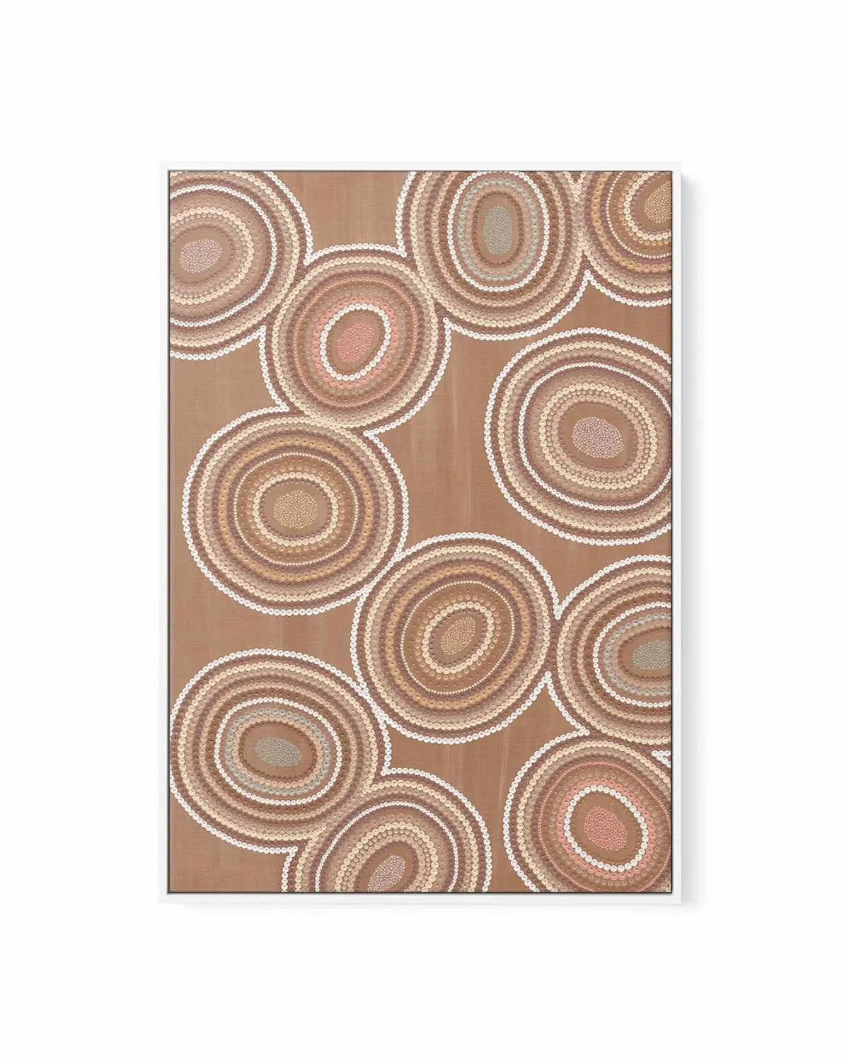 Stronger Together by Karissa Undy | Framed Canvas Art Print from Olive et Oriel where you can shop wallpaper and artworks online