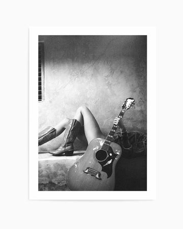Strung Out B&W by Amy Hallam | Art Print from Olive et Oriel where you can shop wallpaper and artworks online