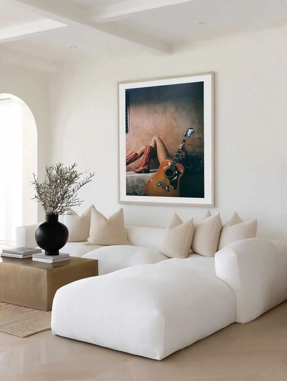 Strung Out by Amy Hallam Art Print from Olive et Oriel where you can shop wallpaper and artworks online