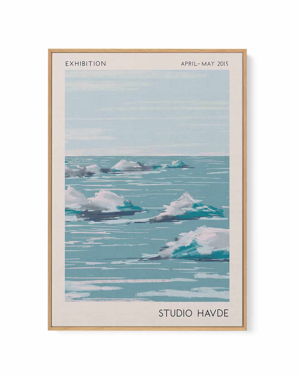 Studio Havde Seascape by Pictufy Studio II | Framed Canvas Art Print