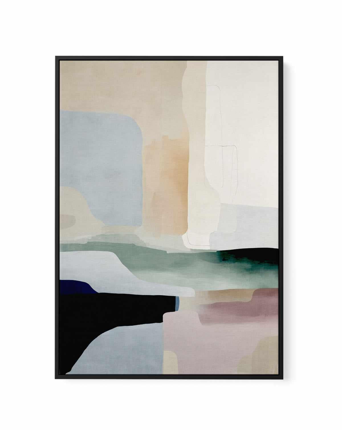 Studio Haze I | Framed Canvas Art Print from Olive et Oriel where you can shop wallpaper and artworks online