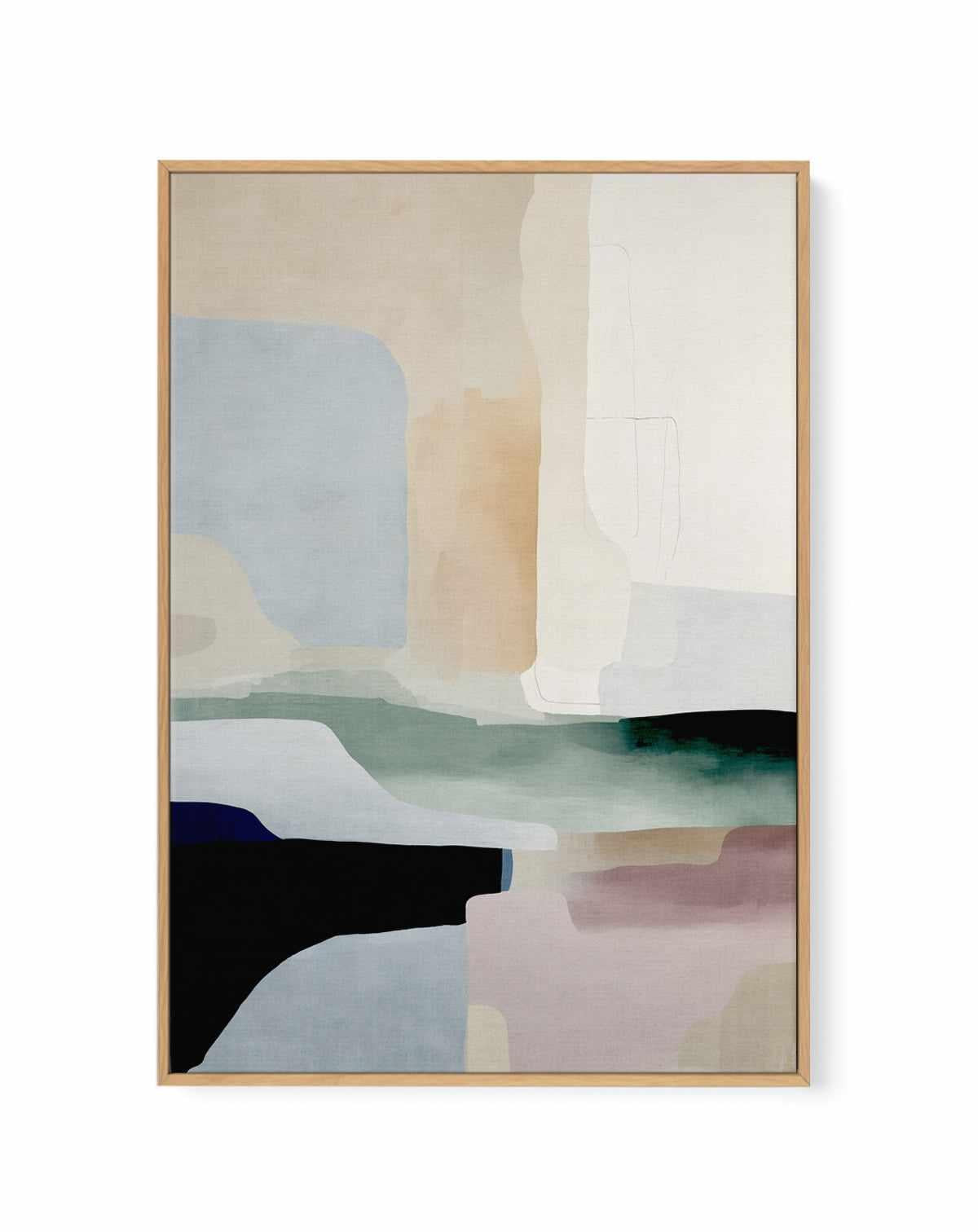 Studio Haze I | Framed Canvas Art Print from Olive et Oriel where you can shop wallpaper and artworks online