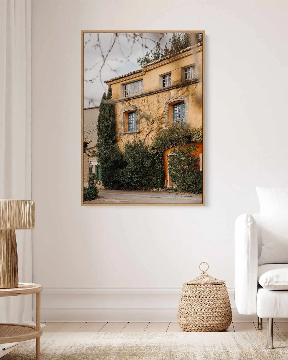 Studio Provence by Jovani Demetrie | Framed Canvas Art Print from Olive et Oriel where you can shop wallpaper and artworks online