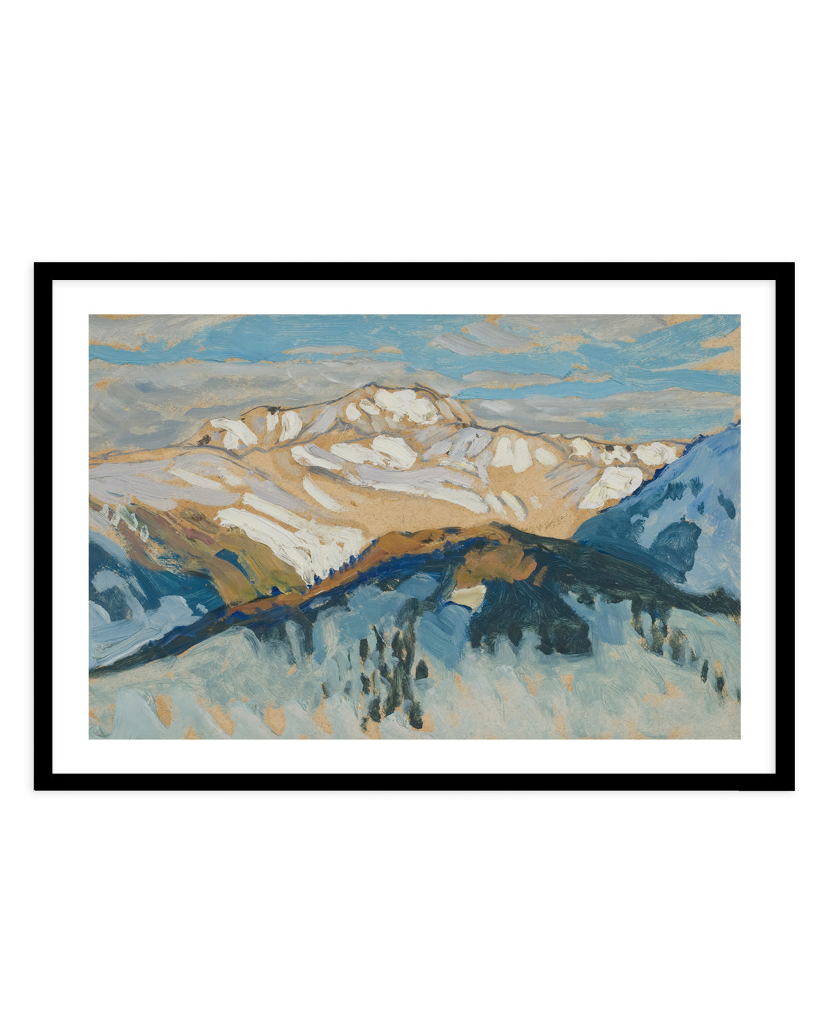 Study From Switzerland | Art Print