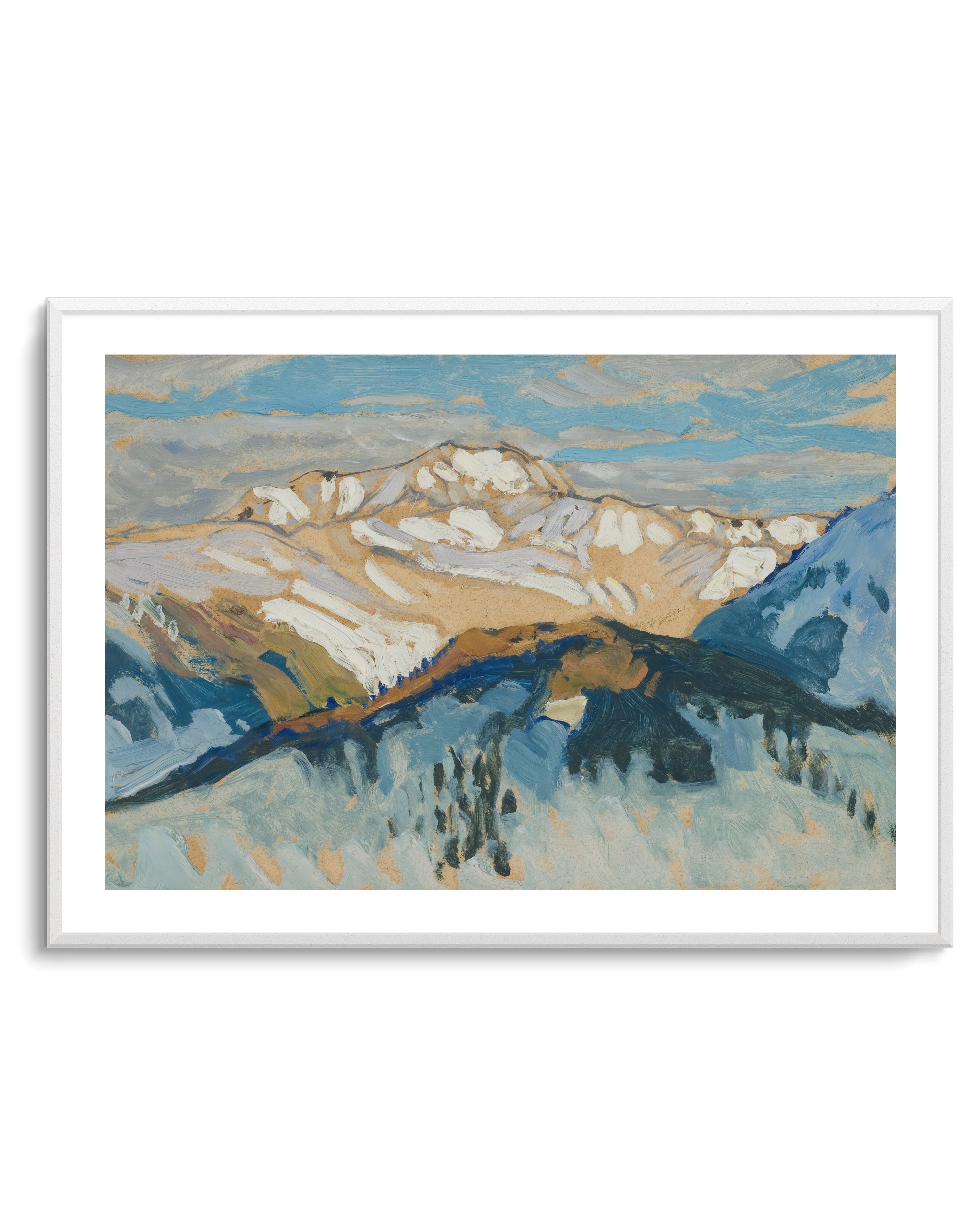 Study From Switzerland | Art Print