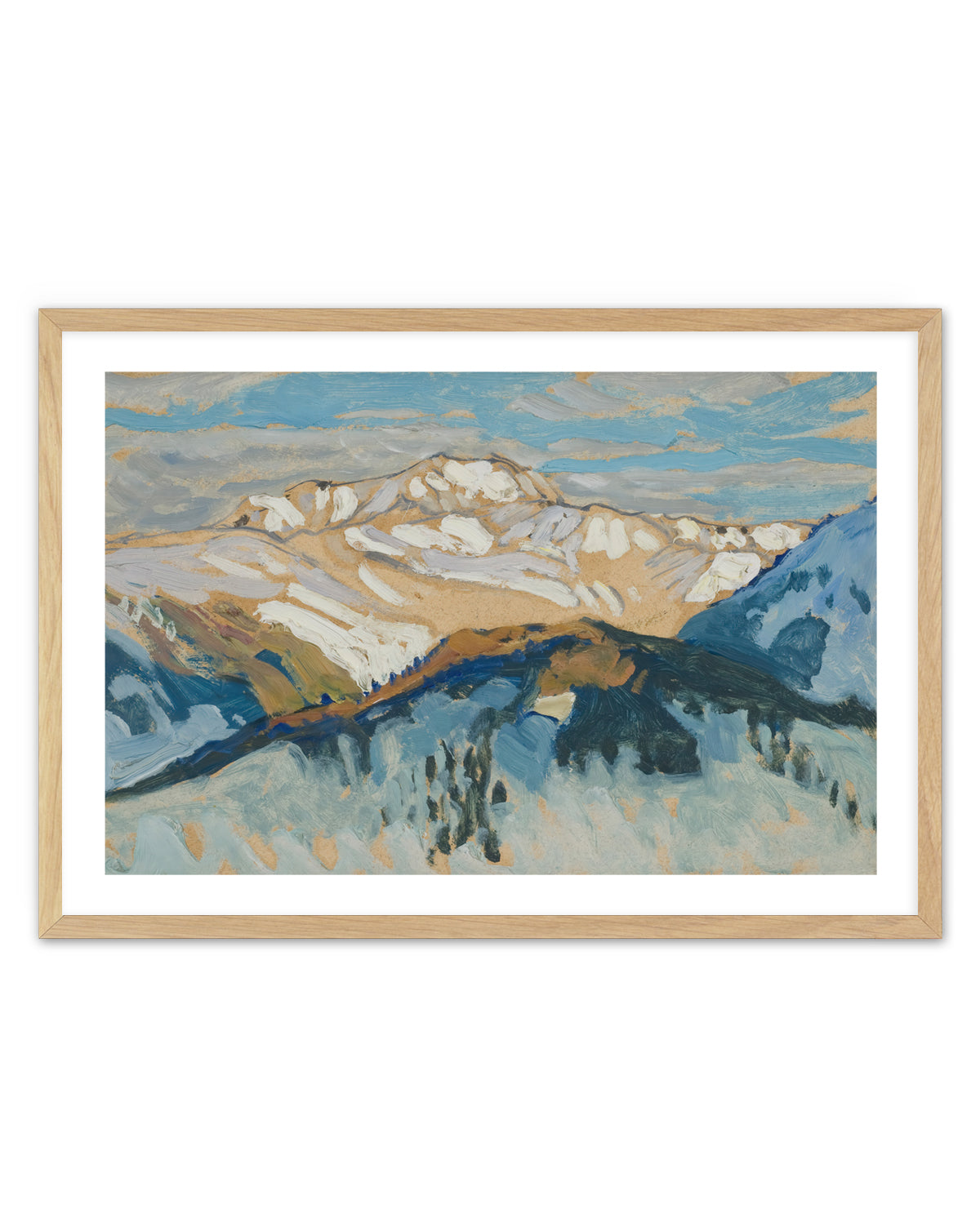 Study From Switzerland | Art Print