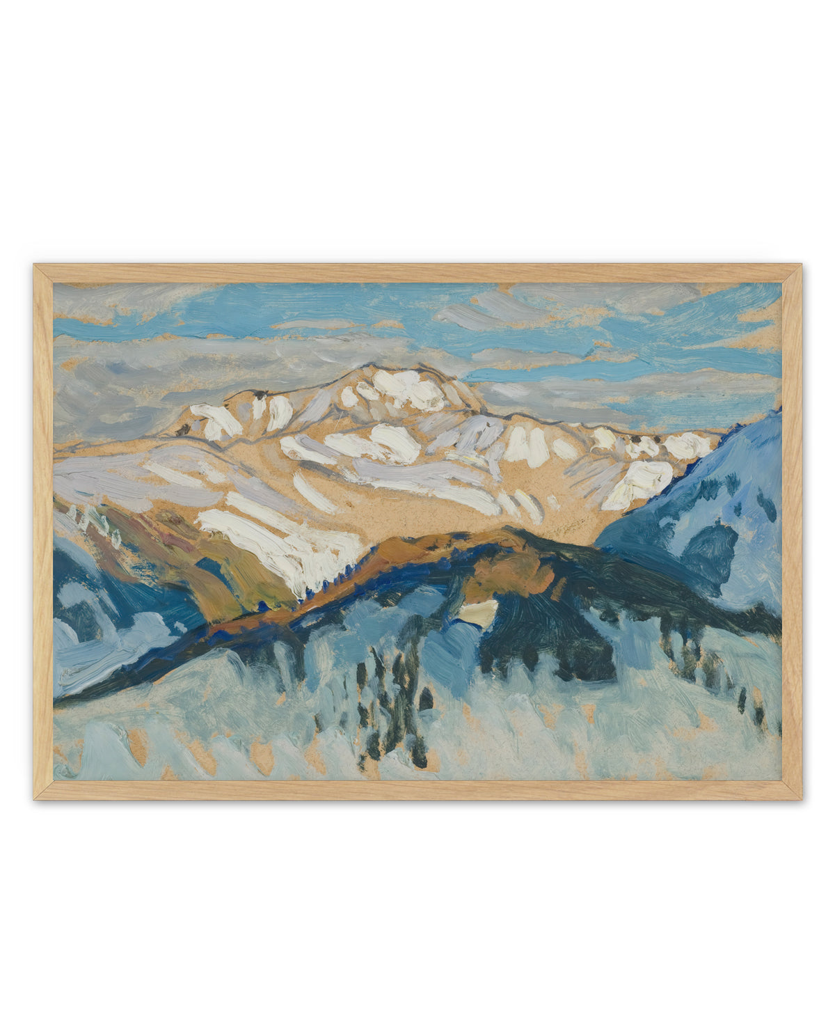 Study From Switzerland | Art Print