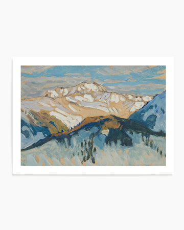 Study From Switzerland | Art Print