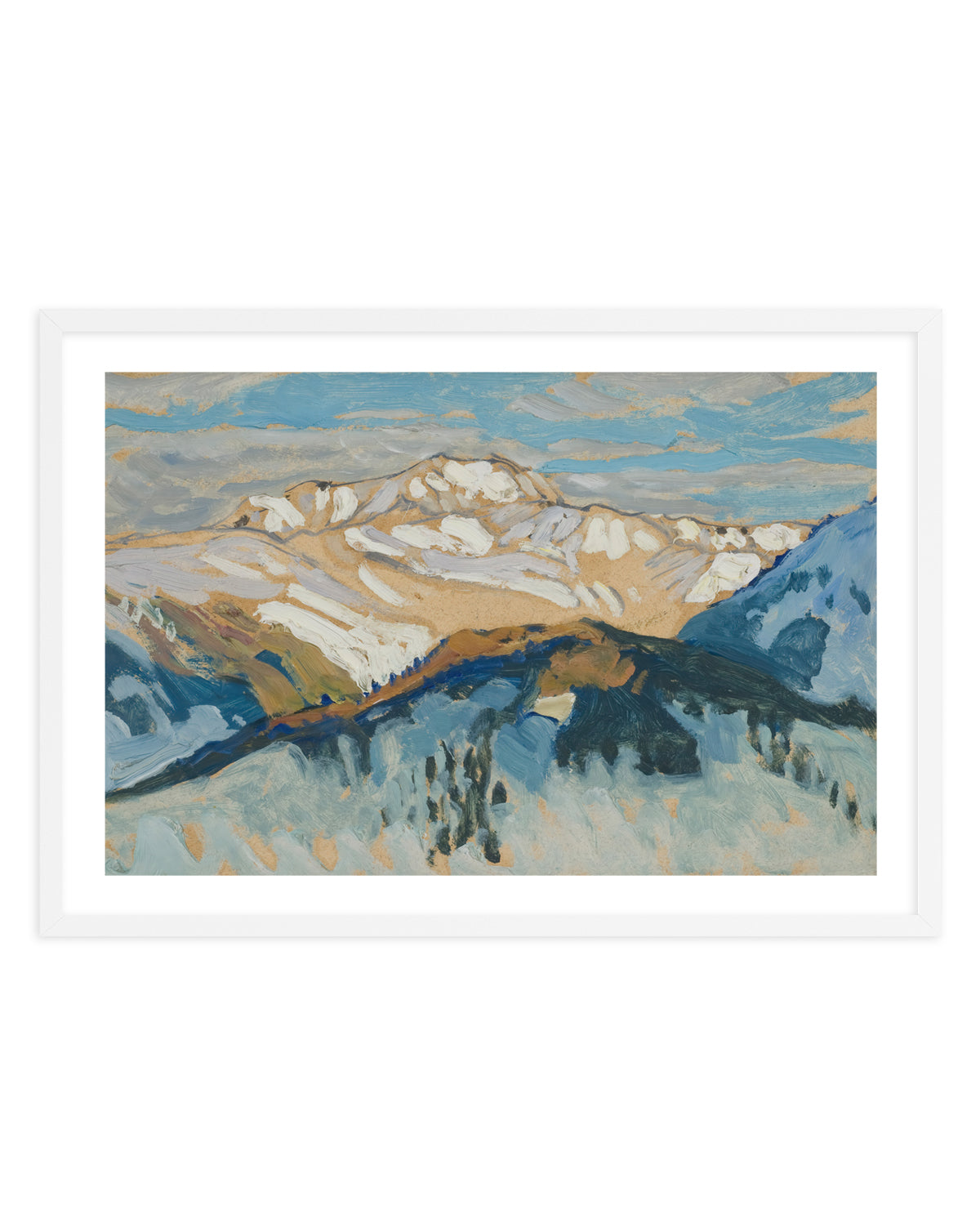 Study From Switzerland | Art Print