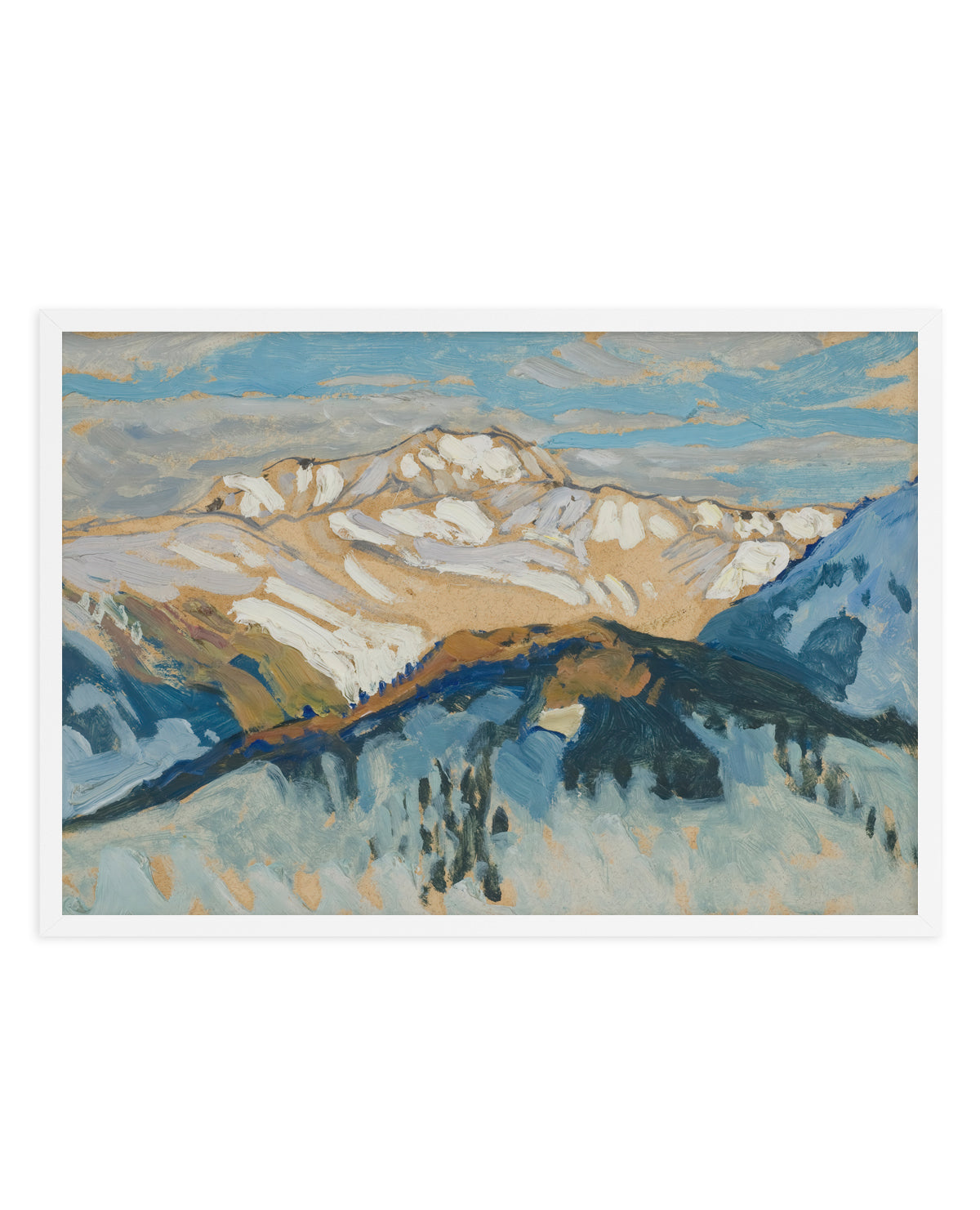 Study From Switzerland | Art Print